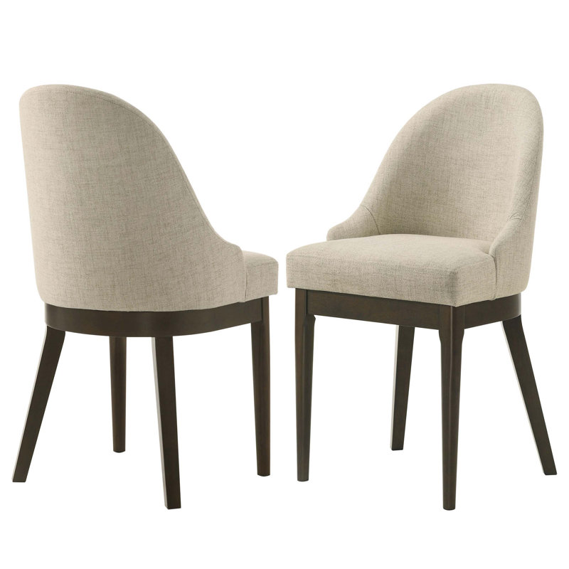 Ensemble de chaises d'appoint rembourrées Blakely Beige