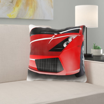 Microsuede Throw Pillow