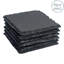 Argon Tableware - Square Slate Coasters - 10cm