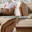 Fauteuil d'appoint 43 po en cuir chenille-1445232949