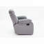 Fauteuil inclinable manuel en velours