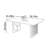 Novel Multi-functional Solid Wood Large Table-1180578414