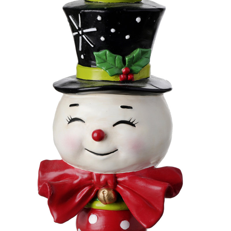 4.25'' H Resin Tabletop Candlestick