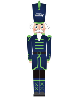 Seattle Seahawks 46" Nutcracker Leaner