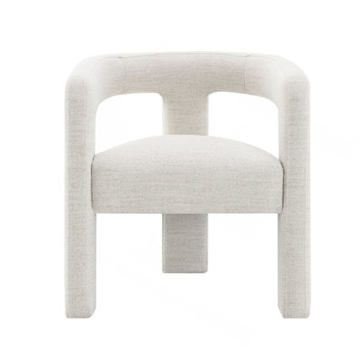 Lomas Beige Boucle Side Chair (Set Of 2)