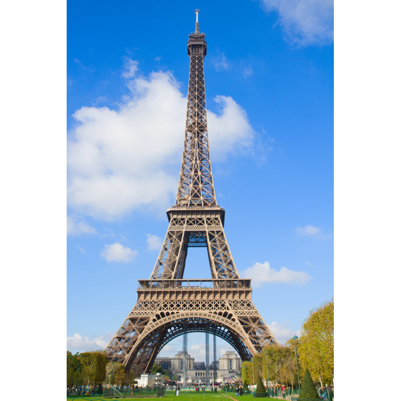 Hardrigg Eiffel Tower by Neirfy - Wrapped Canvas Print, 122cm H x 81cm W x 3.8cm D