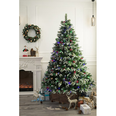 Arbre de Noël artificiel pin vert Super Dua