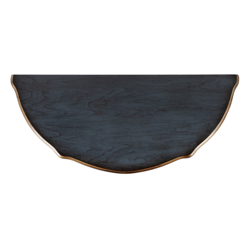 Skilling Demilune Console Table, Blue