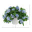 Outdoor UV Hydrangeas Arranged in Fiberstone Pot-1434378206