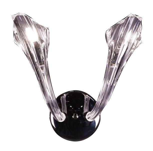Gaspard Glass Armed Sconce