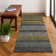Premium Machine Washable Lubbers AMF1736 Stripe Rug