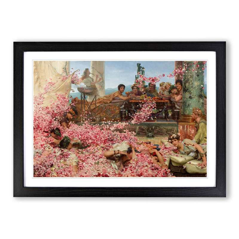 Lawrence Alma-Tadema - Single Picture Frame Painting, Black