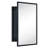 Haddison Recessed Framed Medicine Cabinet with Mirror and Adjustable Shelves-1604581791-1497028236