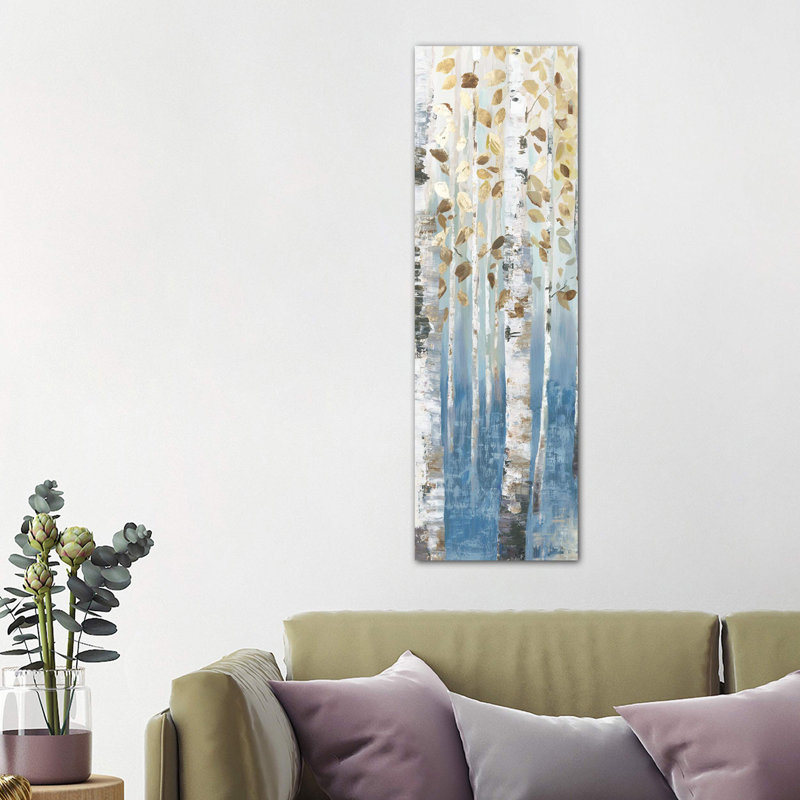 New Path II by Allison Pearce - Wrapped Canvas Panoramic Painting, 152.4 cm H x 50.8 cm W x 1.91 cm D