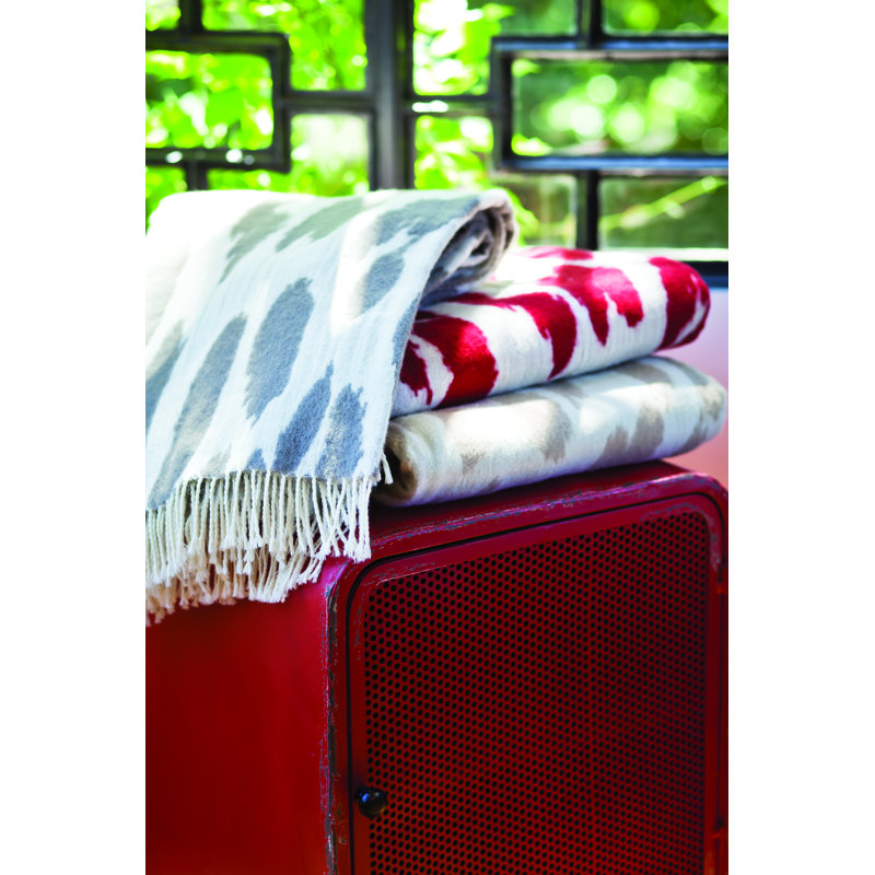 Gironde Throw Blanket, Dove