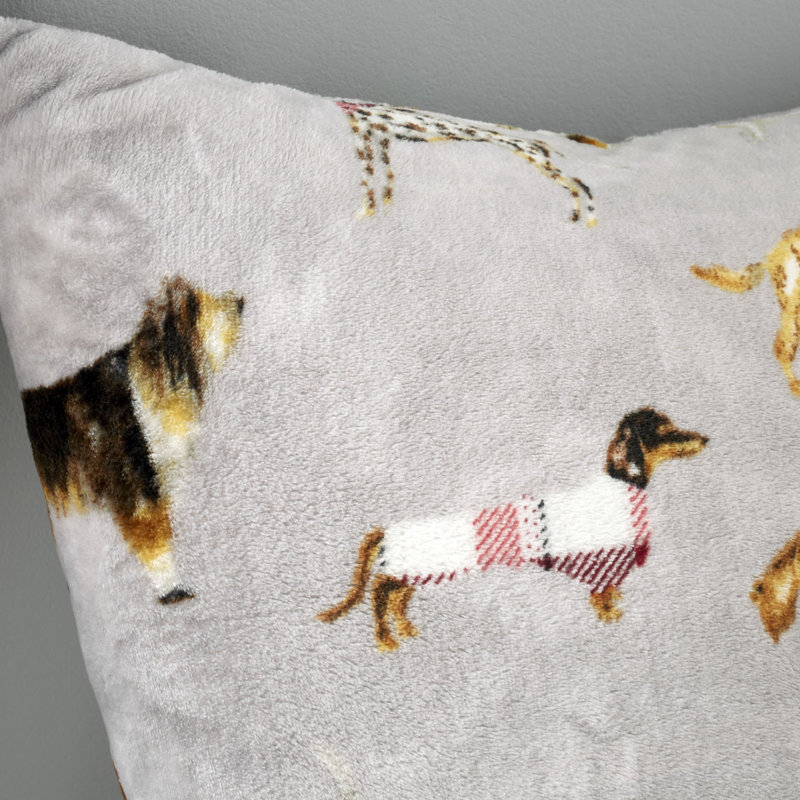 Country Dogs Doft 55x55cm Cushion with Inner, Pillow Cover Only - No Insert