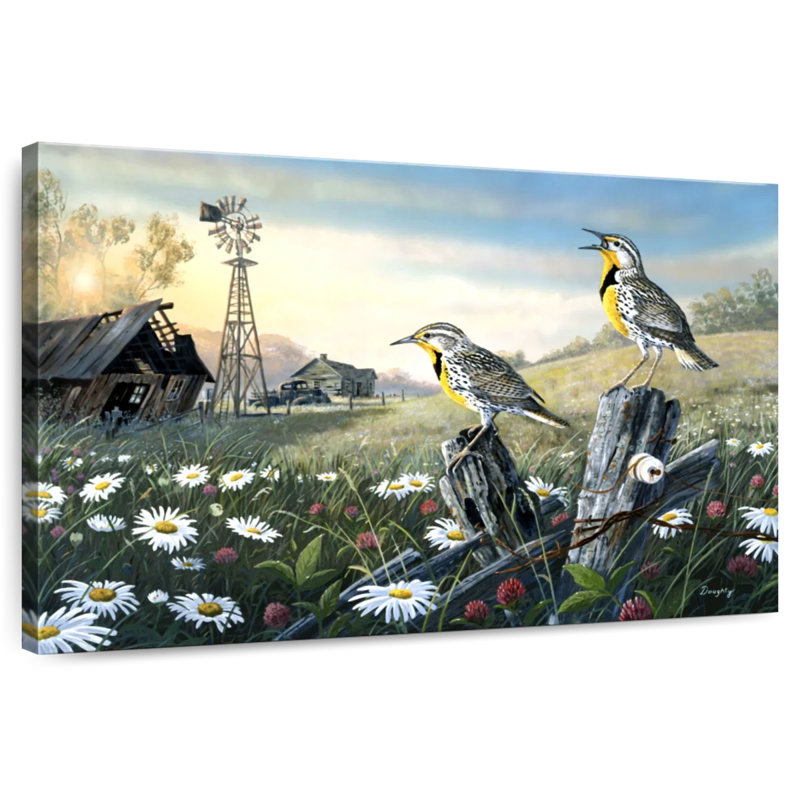 Meadow Outpost, 24" H x 36" W