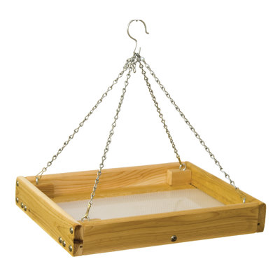 Hanging Tray Bird Feeder