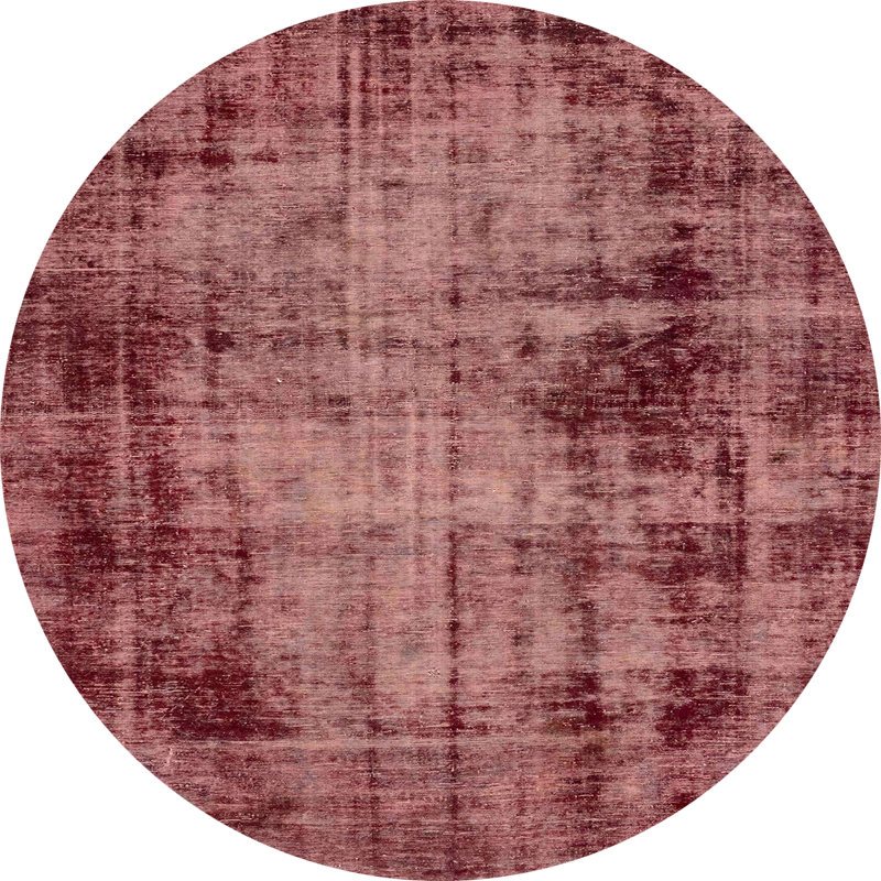 Abstract Indoor Rug, Round 4'