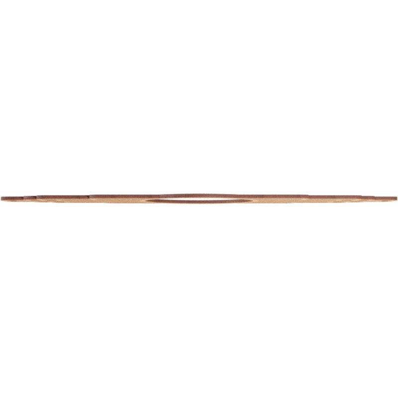 Médaillon de plafond en bois d'aulne Elizabeth, Aulne, H 15 po x l 30 po x P 0,38 po
