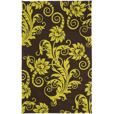 Tapis en laine et viscose touffeté à la main Kirkoswald