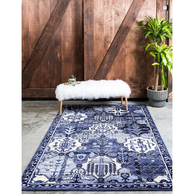 Abdurraheem Oriental Indoor Rug, Rectangle 7' x 10'