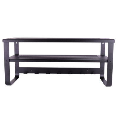 Steel Wall 7 - Hook Wall Mounted Coat Rack