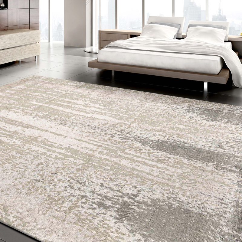 Windsom Abstract Area Rug, Rectangle 9' x 12'