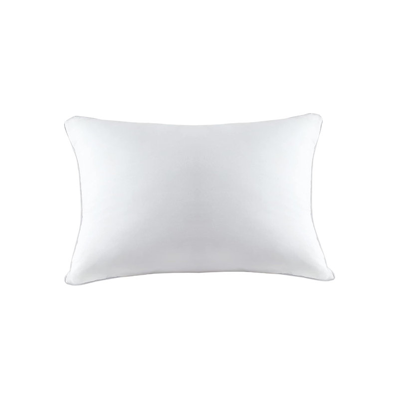 White Rectangular Down Feather Throw Pillow Insert 12x20 Inches