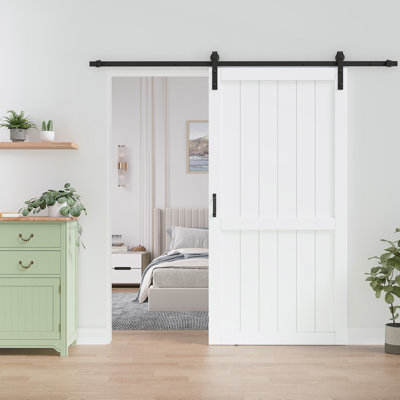 Portes intérieures de garde-robe coulissantes en bois manufacturé 84 po H 84 po