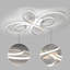 Caras LED Semi Flush Mount-200827294