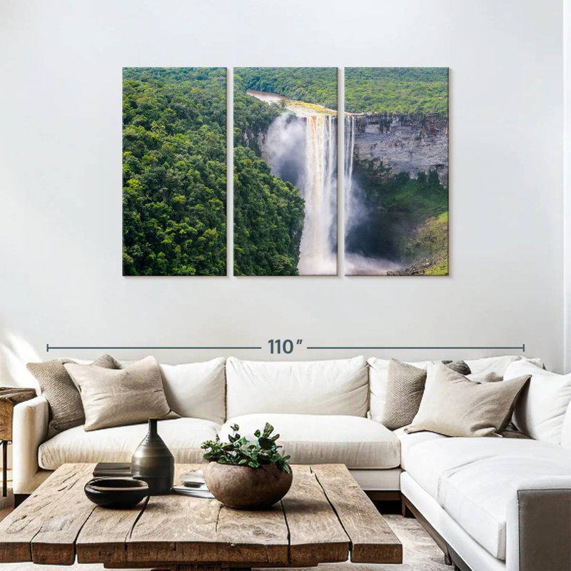 Alvord Kaieteur Falls, H 48 po x l 74 po