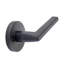 Bravura 839-6 Delray Privacy Lever on Round Contemporary Rose in Oil Rubbed Bronze