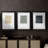 Divided Plot I  -Custom Framed  Premium Print W Matt - 3 Pieces-249774075-249774077