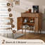 Buffet, armoire de cuisine, crédence de rangement pour salle à manger, 31,5 po x 15,8 po x 34,7 po