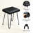 Dressing Table Makeup Vanity Table Set with Mirror, Power Outlets and Vanity Stool-341038528