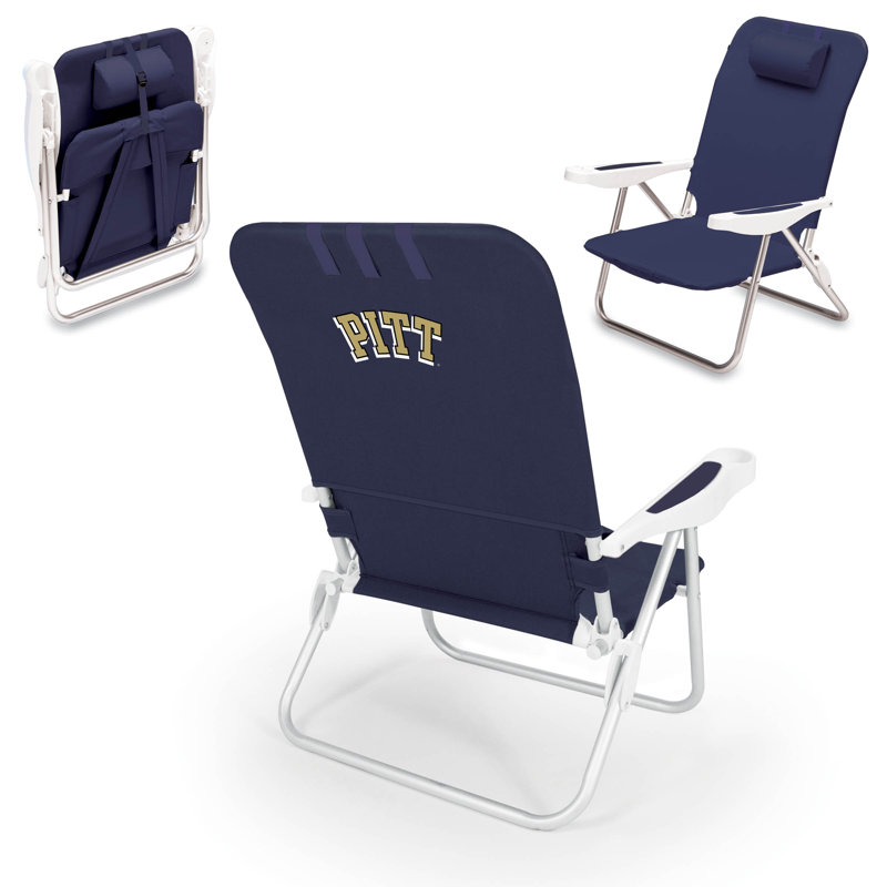 NCAA Folding Beach Chair, Auburn, Blue