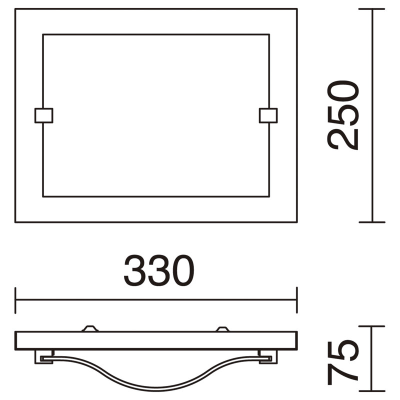 Thorgun LED Flush Mounted Sconce
