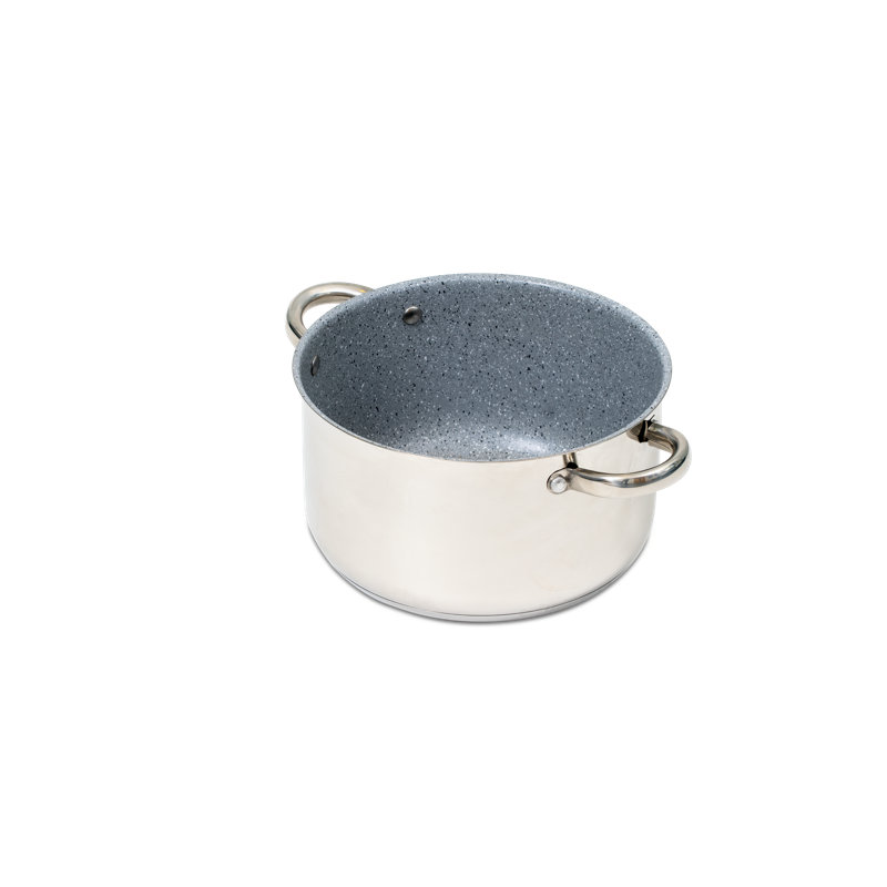 Belfry Kitchen Singer 5.5L Non-Stick Stainless Steel Stock Pot