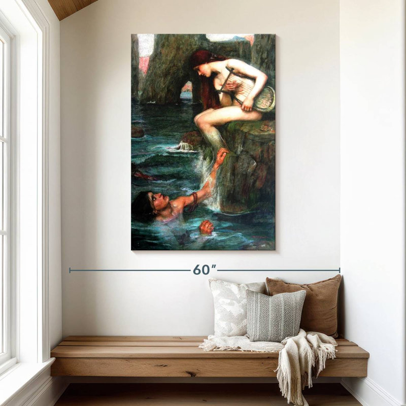 Kelan The Siren, 48" H x 32" W