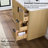 49 " W Freestanding Standard 1 Single Vanity Bathroom Vanity With Quartz Top