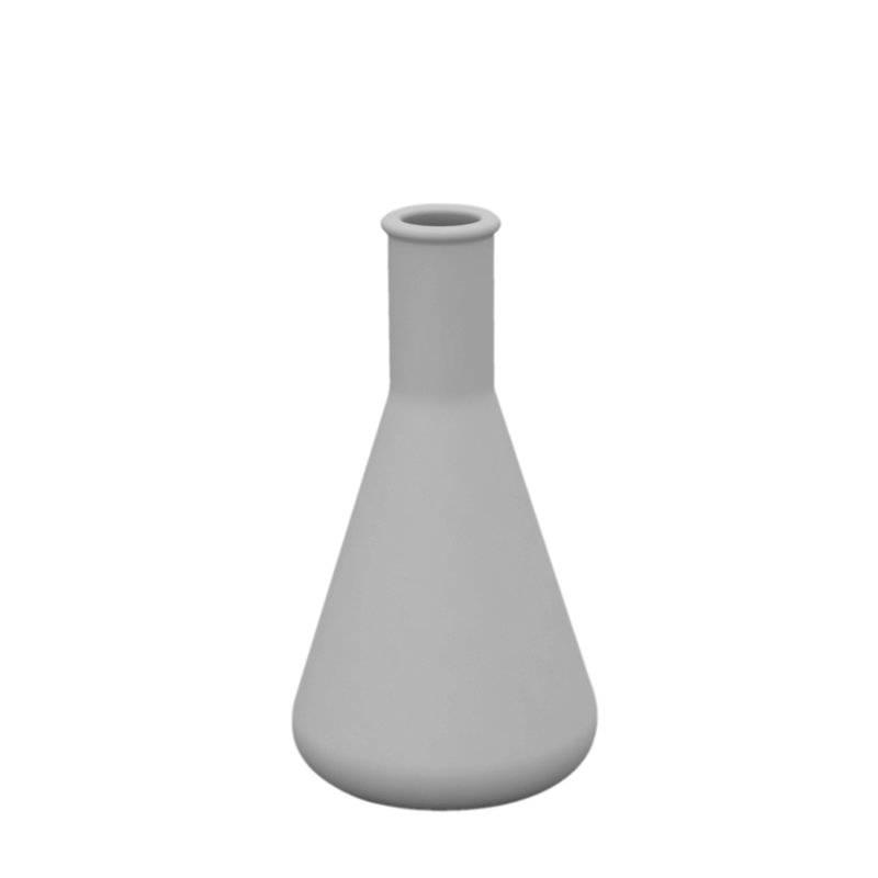 Vase de plancher en résine Chemistubes, Acier, H 25,5 po x l 14,25 po x P 14,25 po