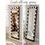 Big Mirror Full Length with 22 LED Bulbs Lights, Full Body Mirror for Bedroom, Standing Mirror-2047218463-2036872724