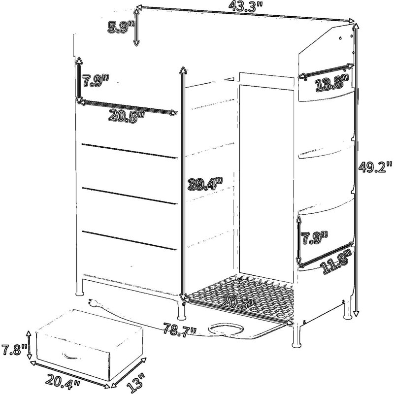 Commode moderne avec support à DEL intégré et tiroirs de rangement, commode combinée polyvalente pour l'organisation de la chambre à coucher, du salon et du vestibule