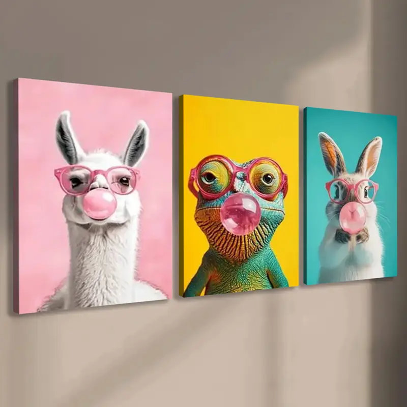 3 Piece Wrapped Canvas Painting
