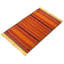 Tapis décoratif en laine noué à la main de conception unique noué à la main new age kashkoli rouge/orange 3 pi 3 po x 5 pi 1 po