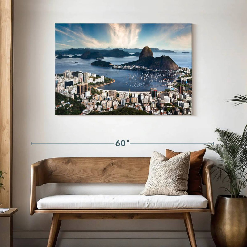 Ravi, Rio de Janeiro, horizon, H 30 po x l 45 po