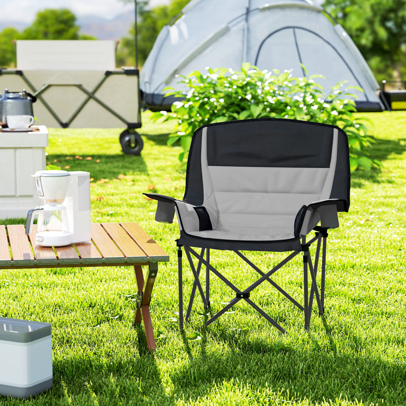Folding Camping Chair, Grey