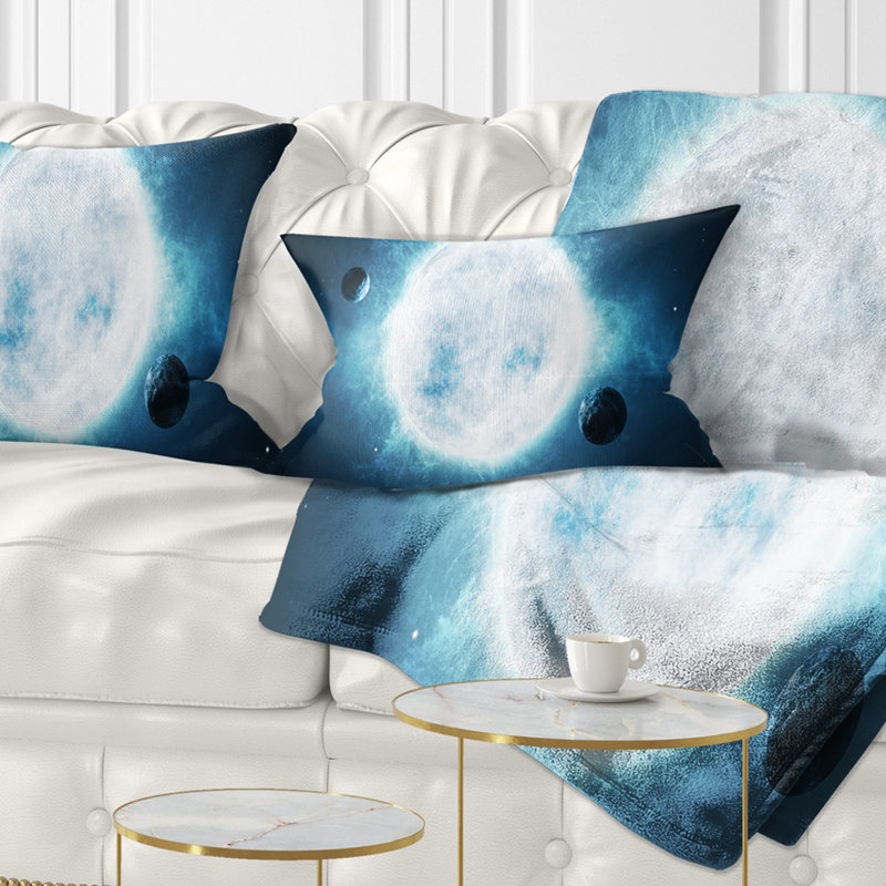 Large Star - Abstract Printed Throw Pillow