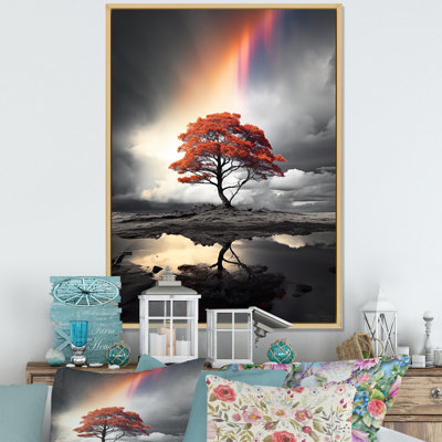 " Orange Tree Rainbow Ethereal Radiance "